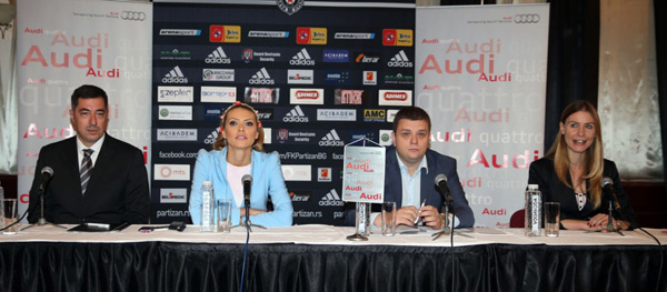Audi i FK Partizan zajedno na putu ka vrhu