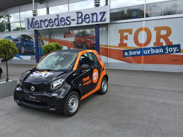 Pametno proširenje - smart fortwo za više zabave u gradu