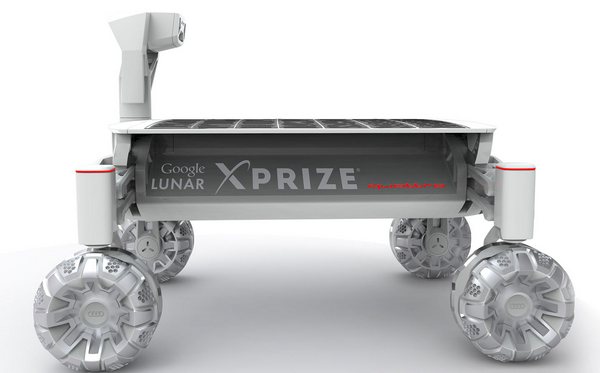 Audi lunar quattro - za dve godine ide na Mesec