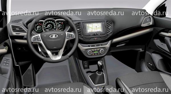 Serijska Lada Vesta - prva  fotografija enterijera