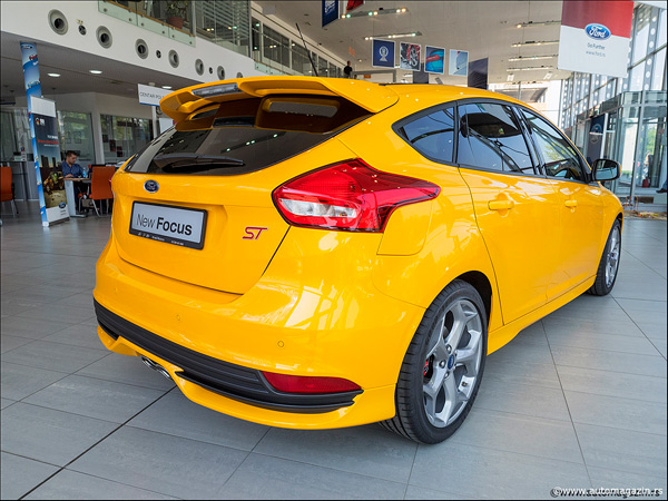 Focus ST u Fordovom salonu u Beogradu (FOTO)