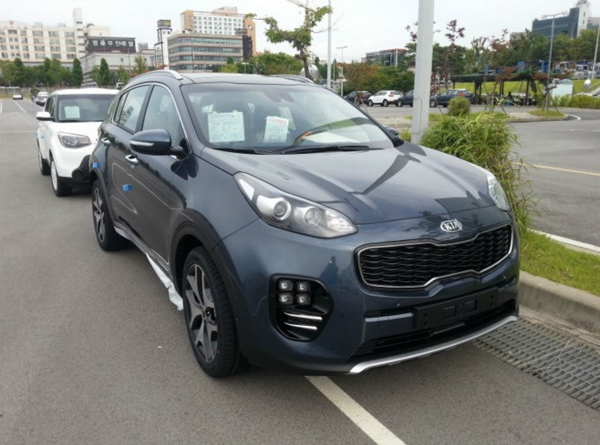 Novi Kia Sportage snimljen na ulici (FOTO)