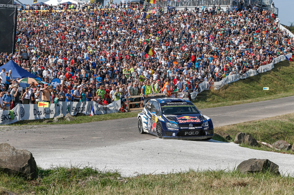 WRC - Triple Volkswagena na Rallye Deutschland 2015