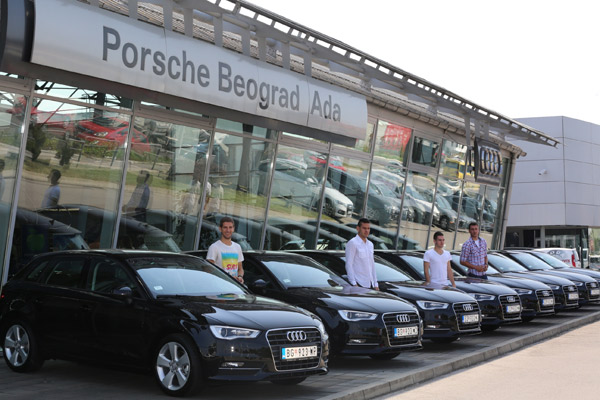 Audi i FK Partizan nastavljaju put ka vrhu
