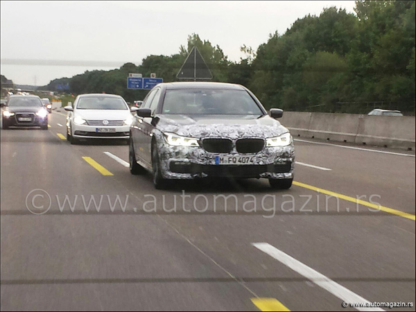 Ekskluzivno! Snimili smo BMW serije 7 (2016) - nove fotografije