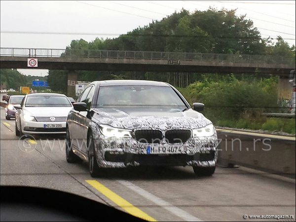 Ekskluzivno! Snimili smo BMW serije 7 (2016) - nove fotografije