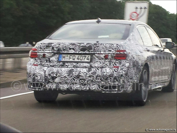 Ekskluzivno! Snimili smo BMW serije 7 (2016) - nove fotografije