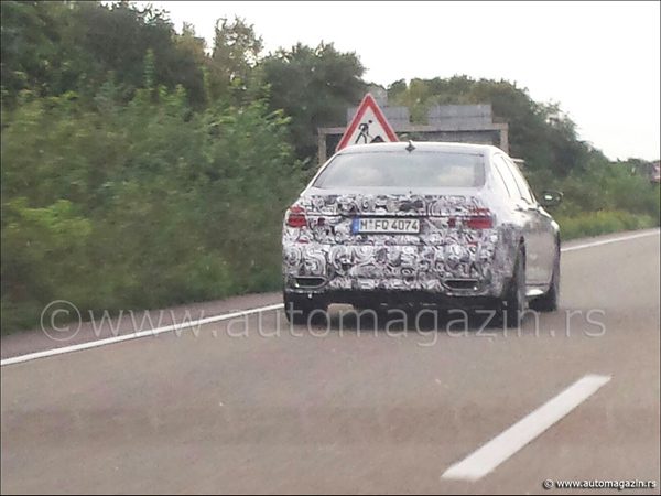 Ekskluzivno! Snimili smo BMW serije 7 (2016) - nove fotografije