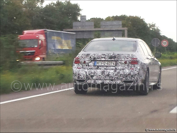 Ekskluzivno! Snimili smo BMW serije 7 (2016) - nove fotografije