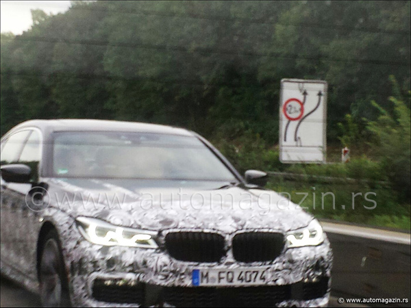 Ekskluzivno! Snimili smo BMW serije 7 (2016) - nove fotografije
