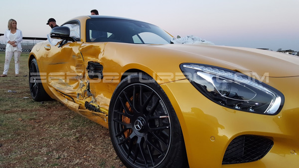 Kada se test vožnja AMG modela pretvori u crash-test (FOTO)