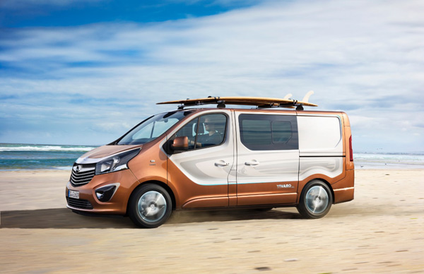 Opel Vivaro Surf Concept: „Lajfstajl“ van za sport i razonodu