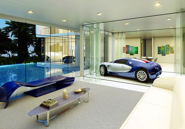 U Dubaiju sagrađena vila inspirisana modelom Bugatti Veyron (foto)