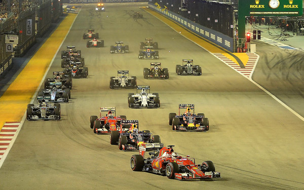 VN Sigapura 2015 - Vettel pobednik, podijum bez Mercedesa