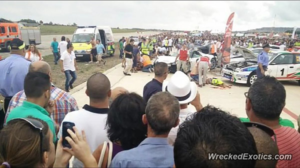 Haos na auto događaju u Malti (foto + video)