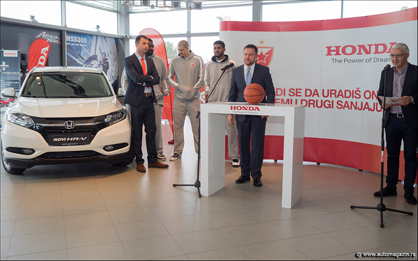 Honda i KK Crvena Zvezda zajedno u novoj sezoni