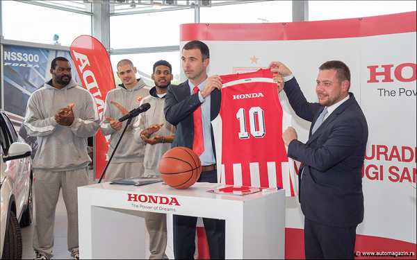 Honda i KK Crvena Zvezda zajedno u novoj sezoni