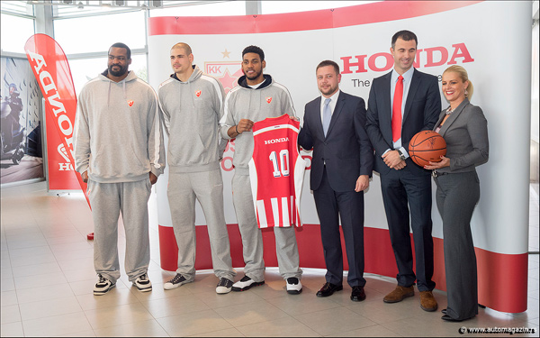 Honda i KK Crvena Zvezda zajedno u novoj sezoni