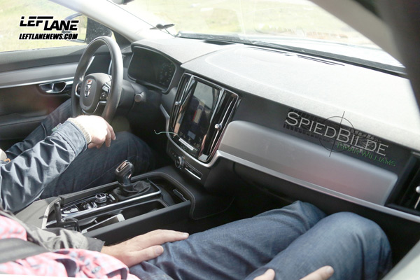 Volvo S90 2016 - špijuni snimili enterijer