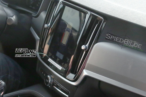 Volvo S90 2016 - špijuni snimili enterijer