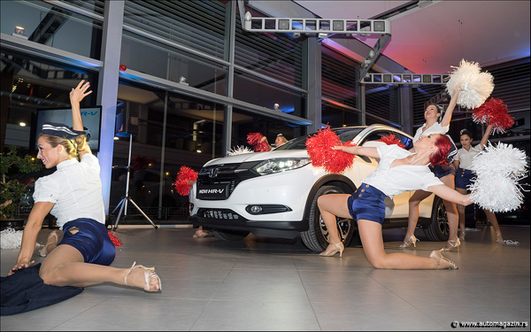 Nova Honda HR-V stigla u Srbiju uz Zvezdine čirlidersice (FOTO)