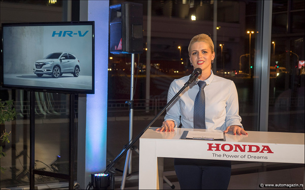 Nova Honda HR-V stigla u Srbiju uz Zvezdine čirlidersice (FOTO)