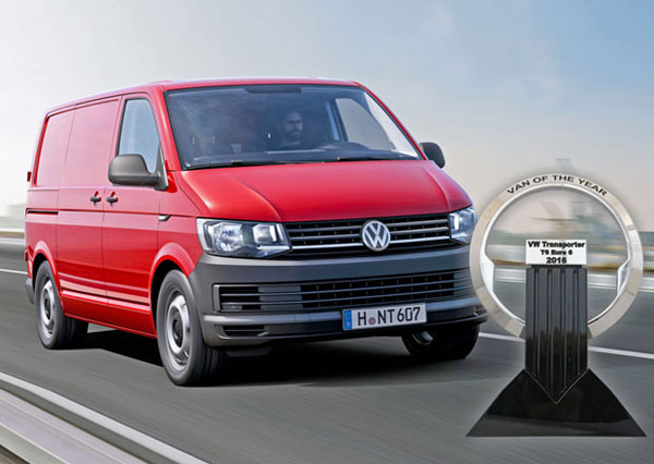  Volkswagen Transporter je internacionalni van godine 2016