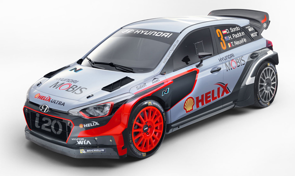 WRC - Hyundai predstavio novi i20 WRC za sezonu 2016 (FOTO)