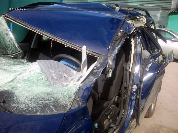 Škoda Yeti je totalno uništena u udesu, ali je popravljena (FOTO)