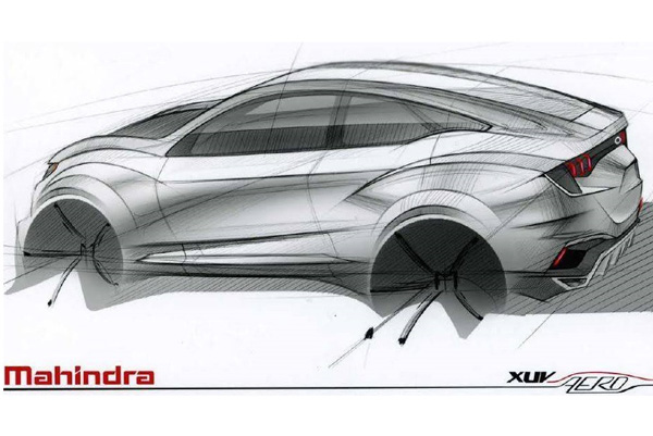 Mahindra pokazala skicu svog prvog SUV kupea