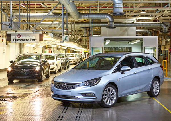 Opel u Engleskoj pokrenuo serijsku proizvodnju Astre Sports Tourer