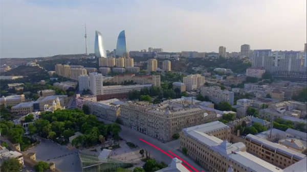 Formula 1 - Ovako izgleda staza u Azerbejdžanu (VIDEO)