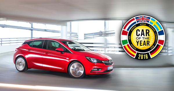 Opel Astra - Automobil godine 2016