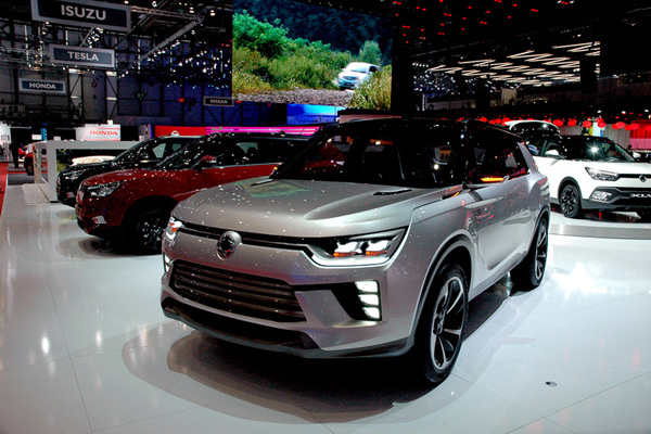 Ženeva 2016 - SsangYong predstavlja svoj SIV-2 (Smart Interface Vehicle)