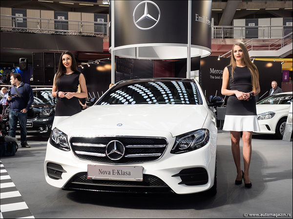 Sajam automobila u Beogradu 2016 - predstavljena Mercedes-Benz E-Klasa