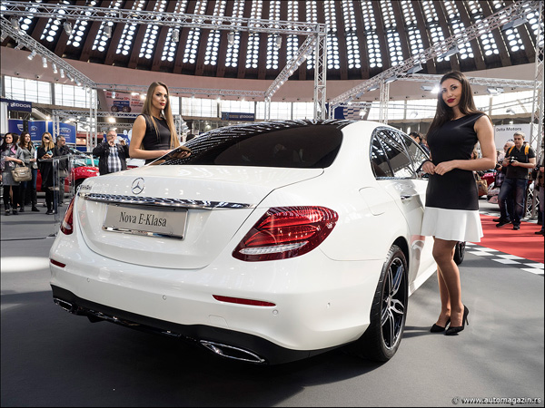 Sajam automobila u Beogradu 2016 - predstavljena Mercedes-Benz E-Klasa