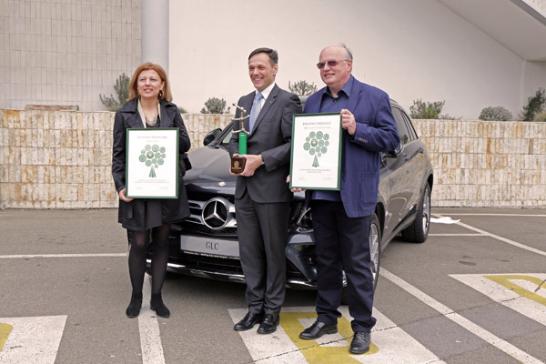 Ekološka priznanja za Mercedes, AMSS i Toyotu