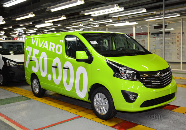 Bestseler: 750.000. Opel Vivaro sišao sa proizvodne linije