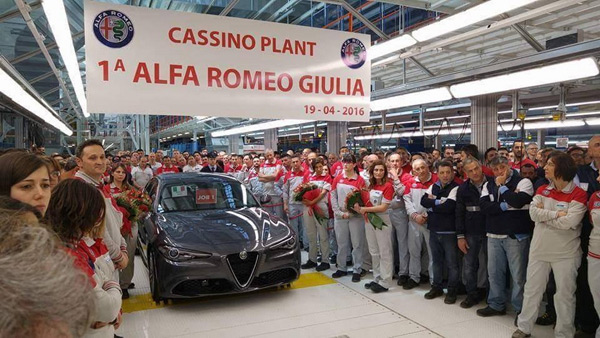 Alfa Romeo Giulia - proizvodnja poočela