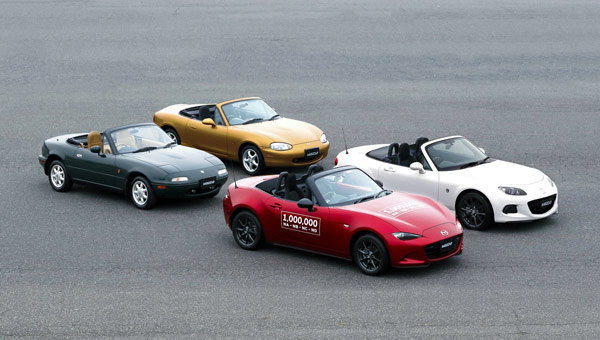 Mazda proizvela milioniti MX-5