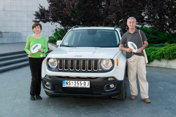 Jeep Renegade - promocija u Novom Sadu