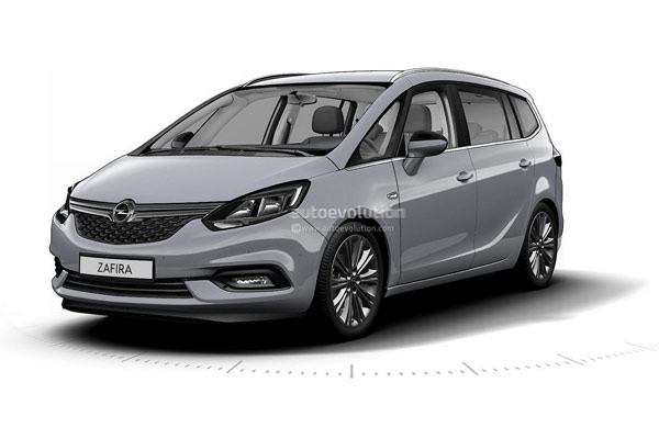 Opel priprema facelift modela Zafira - prvi snimci su pred nama (FOTO)