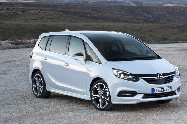 Nova Opel Zafira na prvom videu