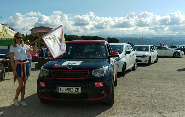 Električni Kia Soul EV pobednik Nikola Tesla EV Rally Croatia 2016