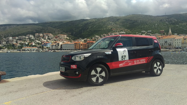Električni Kia Soul EV pobednik Nikola Tesla EV Rally Croatia 2016