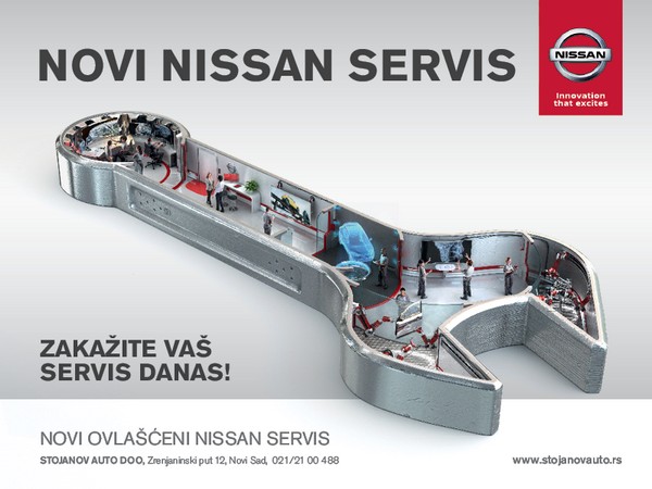 Novi ovlašćeni Nissan servis u Novom Sadu