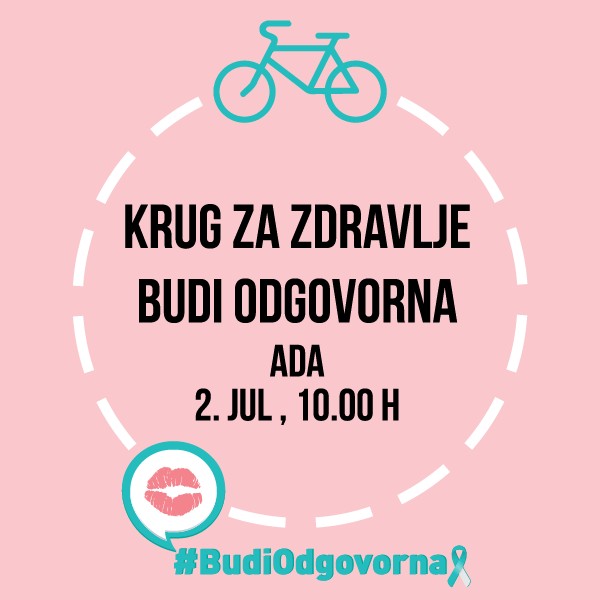 Biciklistička vožnja: Krug za zdravlje – Budi odgovorna