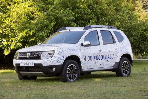 Dacia proslavila 4 miliona prodatih automobila