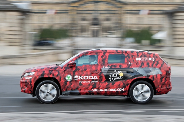 Škoda na Tour de France 2016 pokazala Kodiaq (FOTO)