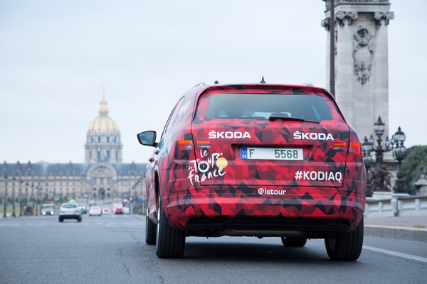 Škoda na Tour de France 2016 pokazala Kodiaq (FOTO)